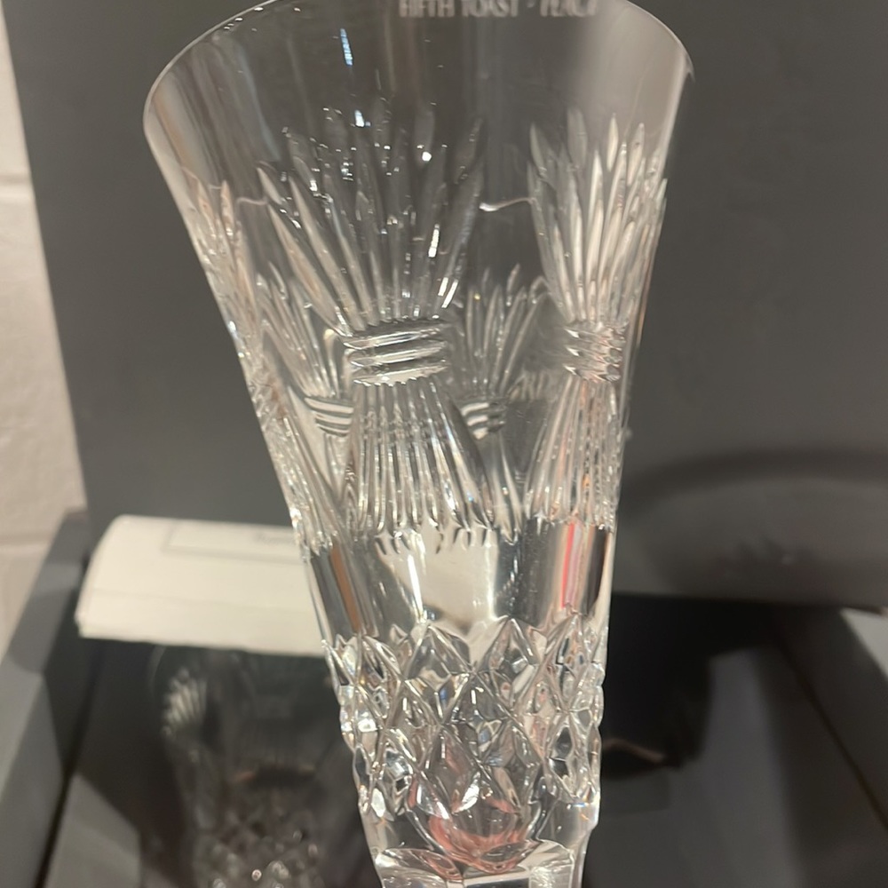 Waterford Crystal Toasting Flutes (Prosperity) - Picture 6 of 9
